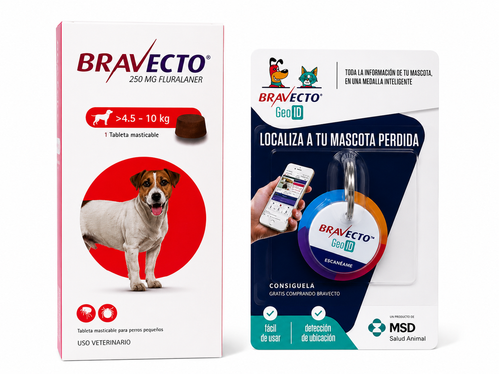 Bravecto 4.5 a 10 kg 12 semanas