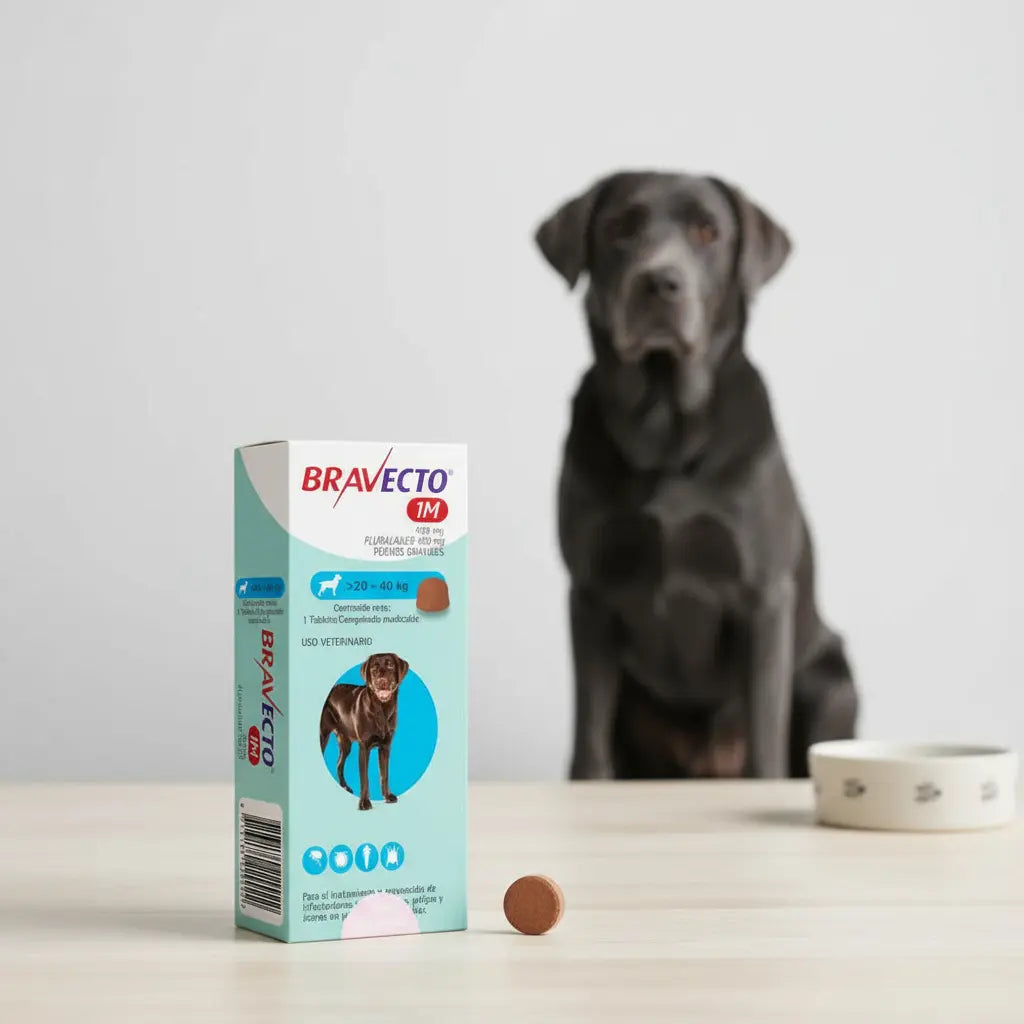 Bravecto 37 días 20 a 40 kg