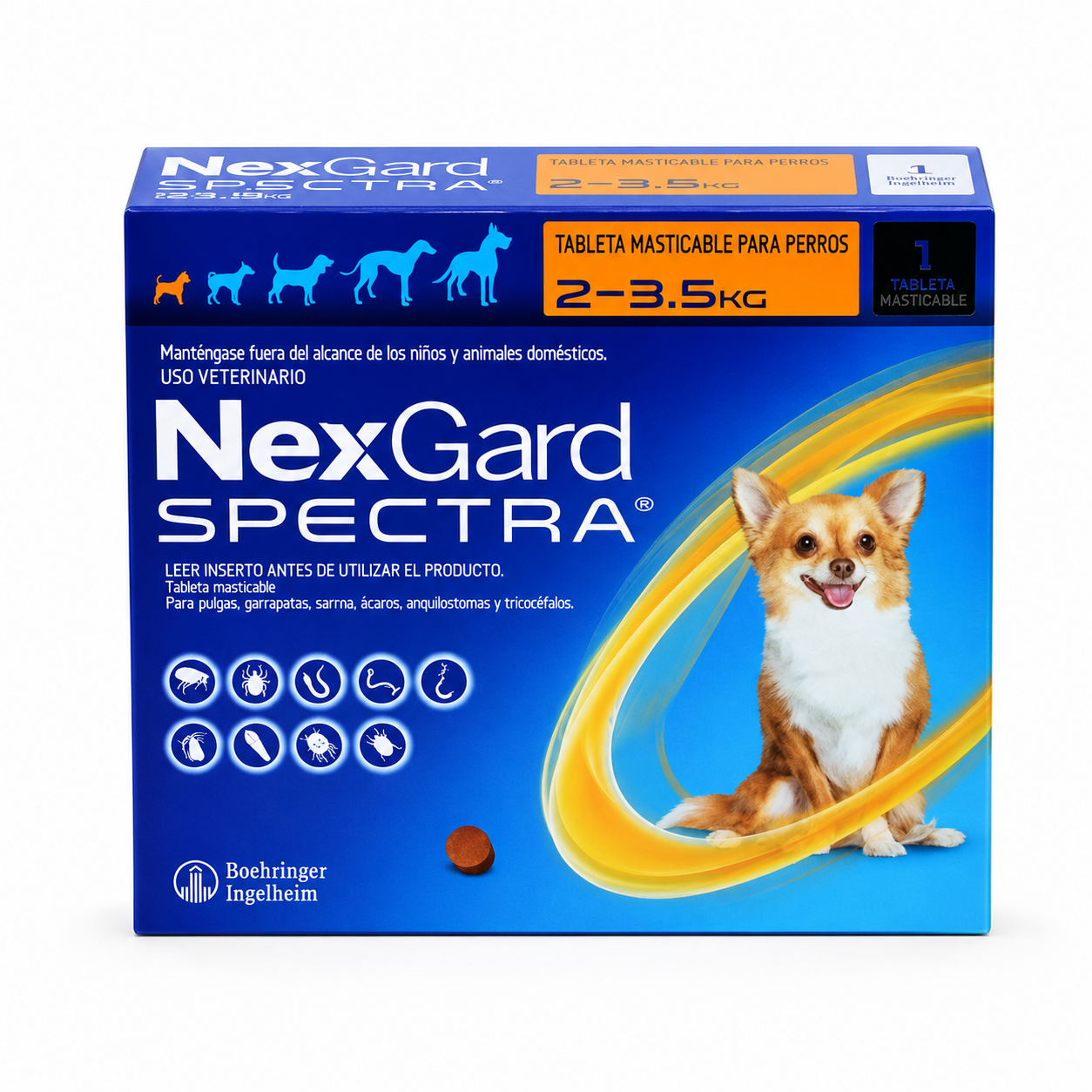 NexGard Spectra 2 a 3.5 kg
