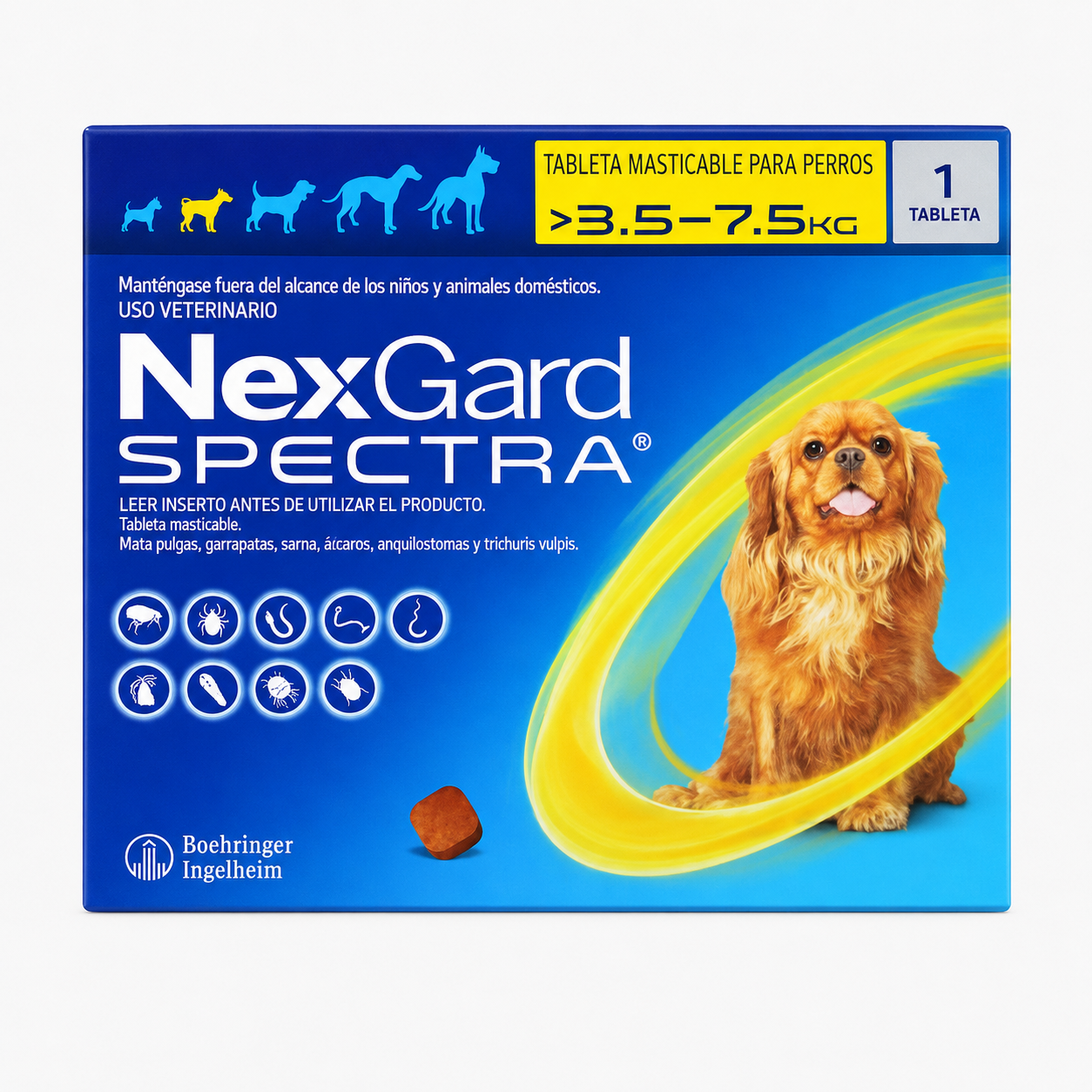 NexGard Spectra 3.5 a 7.5 kg