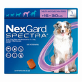 NexGard Spectra 15 a 30 kg