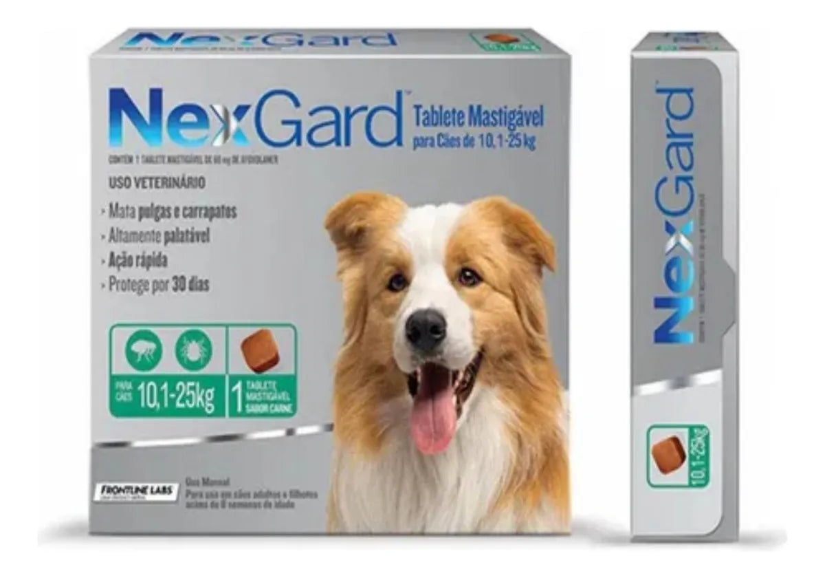 NexGard 10.1 a 25 kg